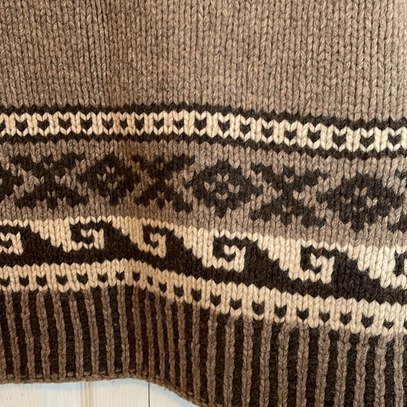 Women’s XL Sundance 100% Lambswool cardigan sweater. Zipper closure top/bottom - Picture 9 of 10